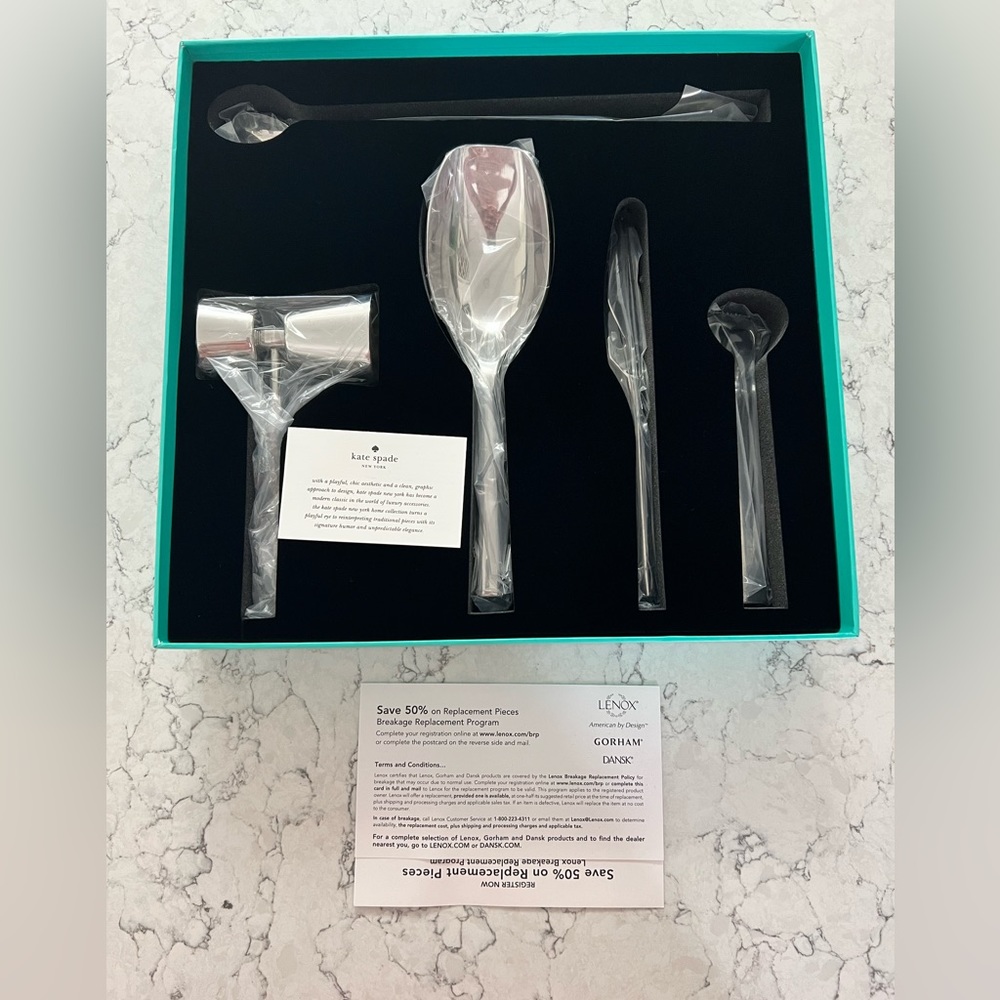 Kate Spade / LENOX Bartender Gift Set